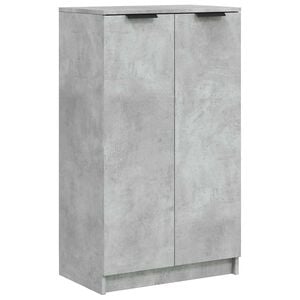 vidaXL Ormarić za cipele boja betona 59x35x100,5 cm konstruirano drvo