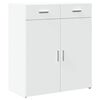 vidaXL Komoda bijela 80x42,5x93 cm od konstruiranog drva