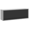 vidaXL Ormar za alate s pohranom Crna i Siva 100 x 25 x 35 cm