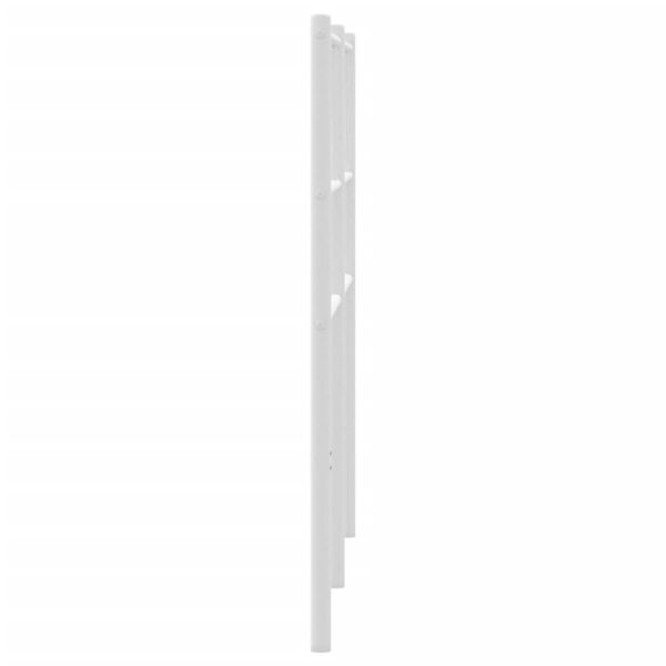 vidaXL Metalno uzglavlje bijelo 160 cm