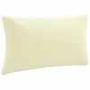 vidaXL Jastučić za leđa PUTTEN 100% poliester Krem 70 x 40 x 15 cm
