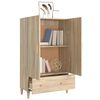 vidaXL Visoka komoda boja hrasta sonome 70x31x115 cm konstruirano drvo