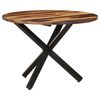vidaXL Blagovaonski stol 100 x 100 x 75 cm od drva bagrema s premazom