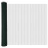 vidaXL Heksagonalna ograda 1 x 10 m PVC Zelena