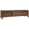 vidaXL TV ormar 110 x 30 x 30 cm Čvrsto teak drvo Prirodna