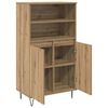 vidaXL Highboard Smeđa 60 x 36 x 110 cm Konstruirano drvo