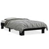vidaXL Okvir za krevet crni 75 x 190 cm od konstruiranog drva