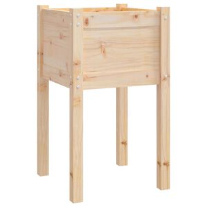 vidaXL Vrtna sadilica 50 x 50 x 70 cm od masivne borovine