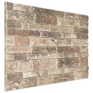 vidaXL Zidne panele 10 kom. 100 x 50 cm &Scaron;areni EPS pjena