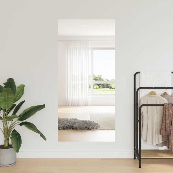 vidaXL Samoljepljiva ogledala folija 90 x 150 cm 2 pcs Srebrno PET