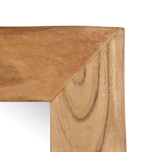 vidaXL Kozmetičko ogledalo od masivnog bagremovog drva 50 x 110 cm