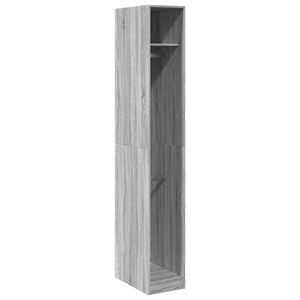 vidaXL Ormar boja sivog hrasta sonome 30x50x200 cm konstruirano drvO