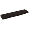 vidaXL Zidna polica tamnosmeđa 40x10x2 cm od obrađene hrastovine