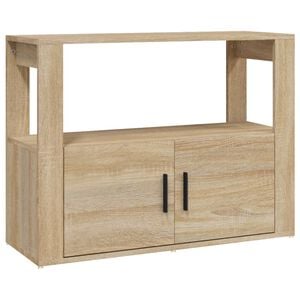 vidaXL Komoda boja hrasta sonome 80x30x60 cm konstruirano drvo