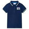vidaXL Dječja polo majica modra 116