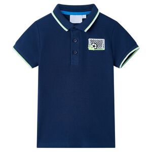vidaXL Dječja polo majica modra 116