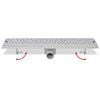vidaXL Linearni odvod za tu&scaron; s mjehurićima 630x140 mm nehrđajući čelik