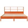 vidaXL Krevet s regalom za knjige bez madraca 180x200 cm od borovine