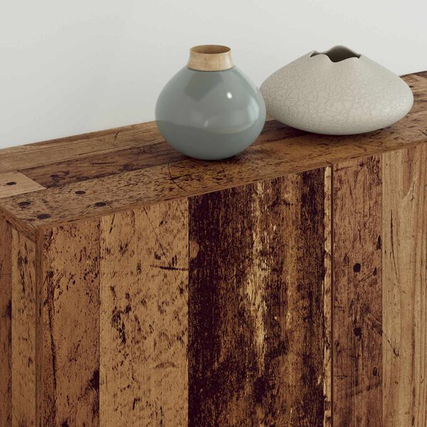 vidaXL TV zidna jedinica Zidne 5 pcs Staro drvo Konstruirano drvo