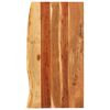 vidaXL Vrh za kupaonski ormarić od bagremovog drva 100x52x2,5 cm