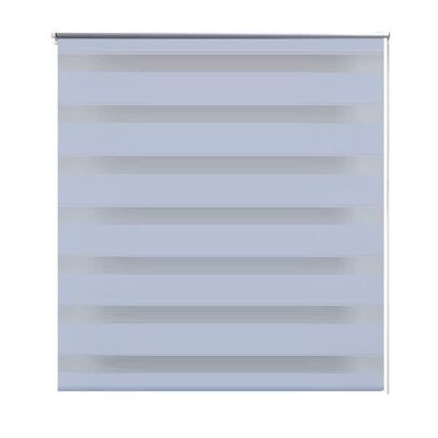 Rolo bijele zavjese sa zebrastim linijama 90 x 150 cm