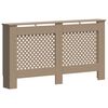 vidaXL Pokrov za radijator 152 x 19 x 81,5 cm MDF