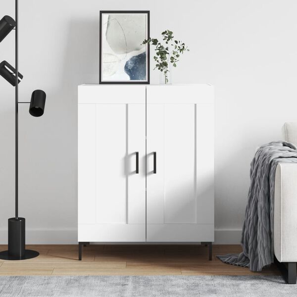 vidaXL Komoda bijela 69,5x34x90 cm od konstruiranog drva