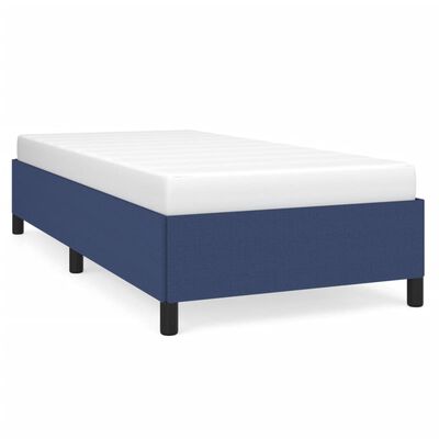 vidaXL Okvir za krevet plavi 100x200 cm od tkanine