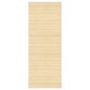 vidaXL Tepih od bambusa 80 x 200 cm prirodna boja