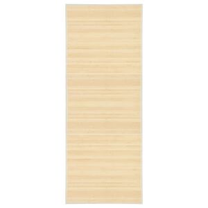 vidaXL Tepih od bambusa 80 x 200 cm prirodna boja