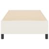 vidaXL Krevetna platforma Krema 90 x 200 cm tkanina