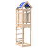 vidaXL Igraći Toranj Smeđa 52,5 x 85 x 239 cm Čvrsto borovo drvo