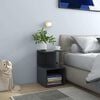 vidaXL Noćni ormarići 2 kom sivi 35 x 35 x 55 cm konstruirano drvo