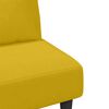 vidaXL 2-dijelni set sofa s jastucima žuti baršunasti