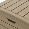 vidaXL Vanjska kanta za smeće svjetlosmeđa 78x41x86 cm polipropilenska