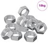 vidaXL &Scaron;esterokutna matica 23377 pcs Srebrno Metal
