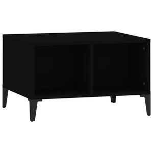 vidaXL Stolić za kavu crni 60x50x36,5 cm od konstruiranog drva