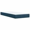 vidaXL Box spring krevet s madracem tamnoplavi 80 x 200 cm bar&scaron;unasti