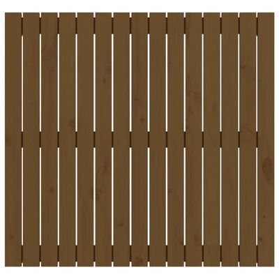 vidaXL Uzglavlje za krevet boja meda 95,5x3x90 cm masivna borovina