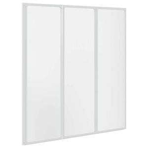 vidaXL 3 Sklopivog paravana za kade 141 x 132 cm