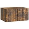 vidaXL TV ormar za zid 59,5 x 41 x 30 cm Dimljeni hrast