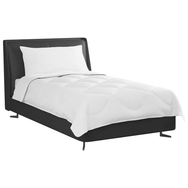 vidaXL Pokrivač za sve sezone s jastukom 2 pcs Bijelo Mikrovlakna