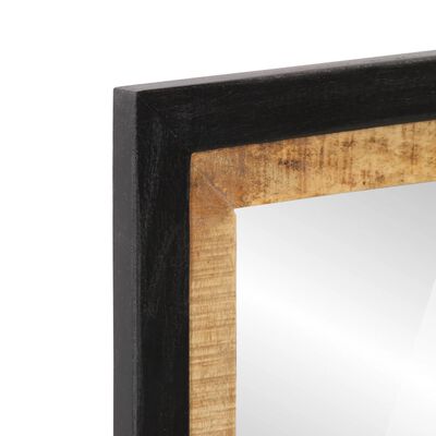 vidaXL 2-dijelni set kupaonskog namještaja od željeza i drva manga