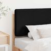 vidaXL Tapecirani uzglavlje Smeđa i crna 80 cm Čvrsto borovo drvo