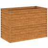 vidaXL Povi&scaron;ena vrtna gredica 100x50x69 cm Corten čelik