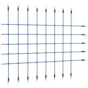 vidaXL Mreža za penjanje 200 x 150 cm plava