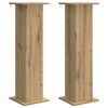 vidaXL Stalak za biljke 2 pcs Hrast artisan 30,5 x 30 x 100,5 cm
