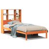 vidaXL Krevet s regalom za knjige bez madraca 75 x 190 cm od borovine