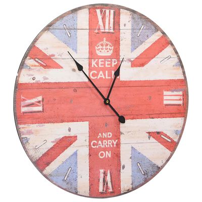 vidaXL Starinski zidni sat UK 60 cm