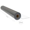 vidaXL Za&scaron;tita za stol u roli prozirna 0,9 x 15 m 1,6 mm PVC